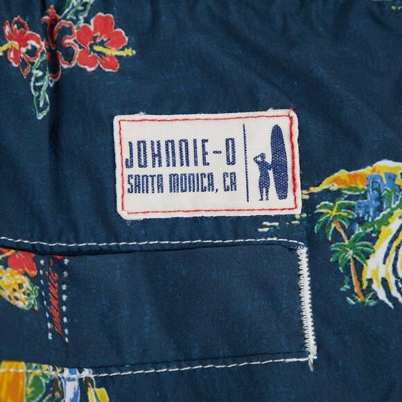 Johnnie-O WAIKIKI Vacation/Hula Girls Lined Swim Shorts Trunks Men's XL - Picture 5 of 9